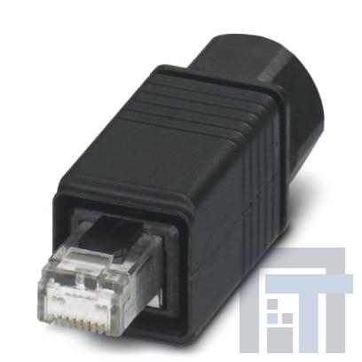 1407413 Модульные соединители / соединители Ethernet RJ45 Push-Pull Plug Cat6a, IP65/67