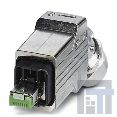 1407895 Модульные соединители / соединители Ethernet PshPull RJ45 BTM OUT 23-22 AWG PROFINET