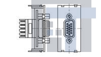 1479288-4 Модульные соединители / соединители Ethernet MODULE ASSY SVGA 1U SL SERIES