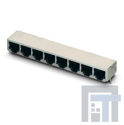 1688625 Модульные соединители / соединители Ethernet VS-08-BU-RJ45/LP-8