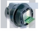 17-10035 Модульные соединители / соединители Ethernet FULLY POTTED RJ45 SHLD CAT5e RECPT.