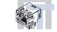 1827585-1 Модульные соединители / соединители Ethernet RJ45 MODULAR JACK ASSY H 8P