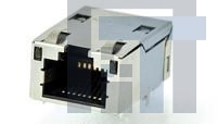 1840718-4 Модульные соединители / соединители Ethernet 1X1 MAG45 LP LGTL ALL GND GYO 11.45