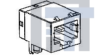 1888376-1 Модульные соединители / соединители Ethernet 8P R/A, CAT5, SHLD MJ, PC GND