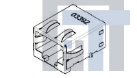 1888542-2 Модульные соединители / соединители Ethernet MJ, 10MM, 8P, WAVE PANEL TABS, SN