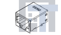 1888543-2 Модульные соединители / соединители Ethernet MJ, 10MM, 8P, SHLD, NOPNLTABS, SN