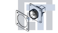 1986172-1 Модульные соединители / соединители Ethernet Recept Kit Pass Thru Shielded