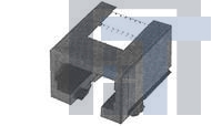 2-215876-3 Модульные соединители / соединители Ethernet MOD JACK SE 6/6 HIGH TEMP