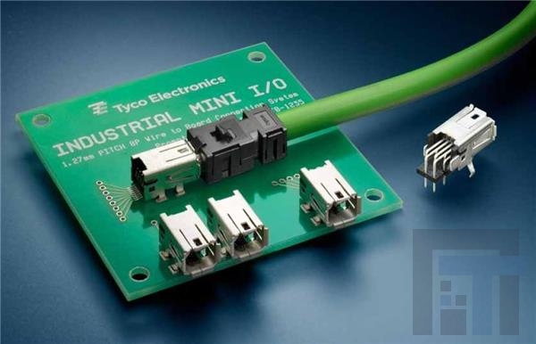 2040537-1 Модульные соединители / соединители Ethernet Mini I/O Header T-H Assembly Type I