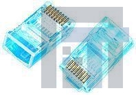 32-5996UL Модульные соединители / соединители Ethernet RJ12 6P6C FLAT/ROUND STRANDED CABLE