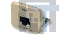 406956-6 Модульные соединители / соединители Ethernet ACO INSERT SHLD CAT5E EIA T568