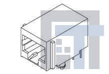 43249-8004 Модульные соединители / соединители Ethernet 8/8 MODJK R/A LO PRO