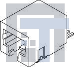 44144-0003 Модульные соединители / соединители Ethernet RA SMT 8/8 RJ45 low profile