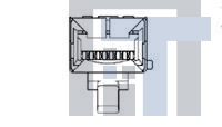 5-406342-2 Модульные соединители / соединители Ethernet MJPLUG 8P RND STR SHLD SM 2628