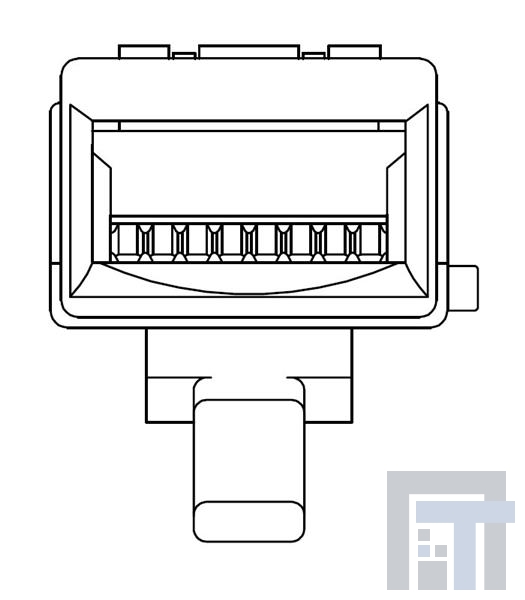 5-554170-3 Модульные соединители / соединители Ethernet 8/8 ROUND KEYED