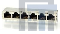 5-6610168-8 Модульные соединители / соединители Ethernet 1X6 MAG45(TM) 7QN2P1ET 15P1ET