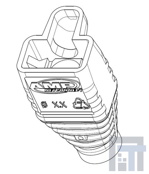 5-737893-1 Модульные соединители / соединители Ethernet MOD PLUG BOOT 8W WHITE DIAM MAX 6,0