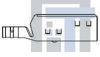 520465-1 Модульные соединители / соединители Ethernet 8 SDL RND BOTTOM