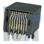 61885-0621LF Модульные соединители / соединители Ethernet 6-2 HORIZ PCB JACK