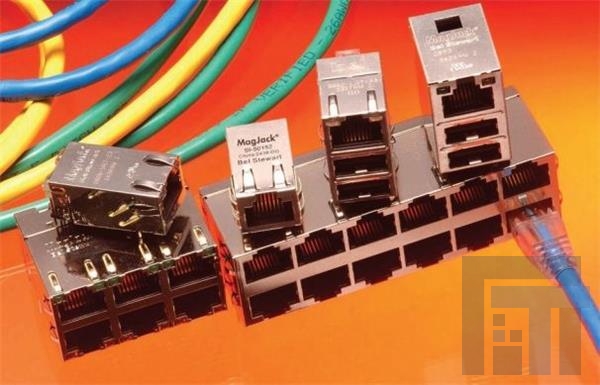 6605444-6 Модульные соединители / соединители Ethernet RJ45 Connector