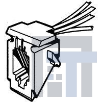 76361-015LF Модульные соединители / соединители Ethernet MODJACK