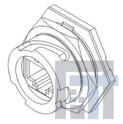 84702-0007 Модульные соединители / соединители Ethernet PCB MNT RECPT JACK RJ-45