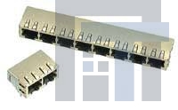 95672-501LF Модульные соединители / соединители Ethernet 8P G/JACK SHLD FILTR