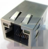 ARJE-0031 Модульные соединители / соединители Ethernet 100 Base-T 90 deg Green/Orange Yellow