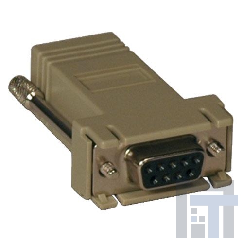 B090-A9F-X Модульные соединители / соединители Ethernet Tripp Lite DB9F - RJ45 Crossover Modular Serial Adapter Ethernet to Console
