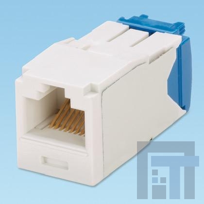 CJ688TGAW-24 Модульные соединители / соединители Ethernet Mini-Com Mod Cat 6 UTP 8 pos 8 wir