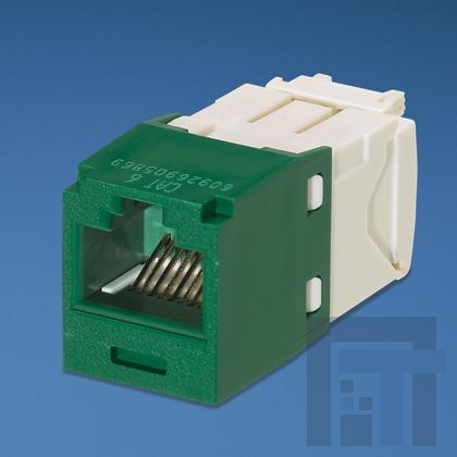 CJ688TGGR Модульные соединители / соединители Ethernet Mini-Com Module Cat 6 UTP 8 pos 8 wir