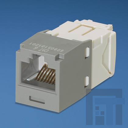 CJ688TGIG-24 Модульные соединители / соединители Ethernet Mini-Com Mod Cat 6 UTP 8 pos 8 wir