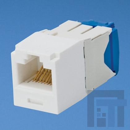 CJ6X88TGAW Модульные соединители / соединители Ethernet Mini-Com Mod Cat 6A UTP 8 pos 8 wi