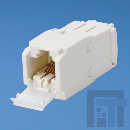 CJD688TGBL Модульные соединители / соединители Ethernet Mini-Com Shuttd Mod Cat 6 UTP 8