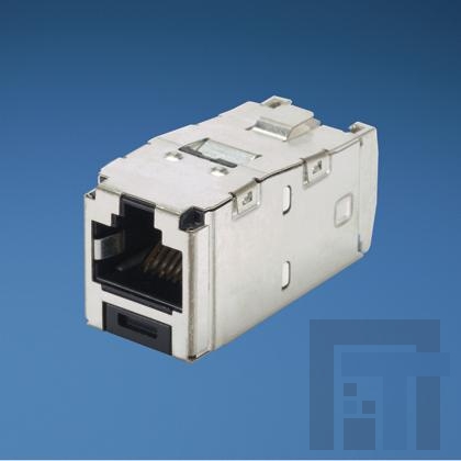 CJS5E88TGY Модульные соединители / соединители Ethernet Mini-Com Shielded Module Cat 5e U