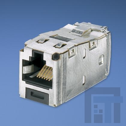 CJS5E88TGY-24 Модульные соединители / соединители Ethernet Mini-Com Mod Cat 5e Shielded 8 pos