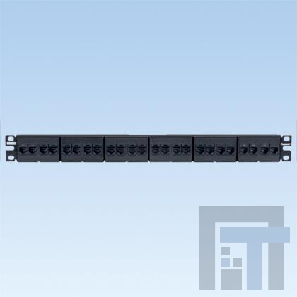 CP245E88BLY Модульные соединители / соединители Ethernet Coupler Patch Panel Cat5e Flat, 24pt UTP