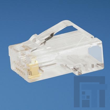 MP588-M Модульные соединители / соединители Ethernet 24 AWG Category 5e UTP Modular Plug 1