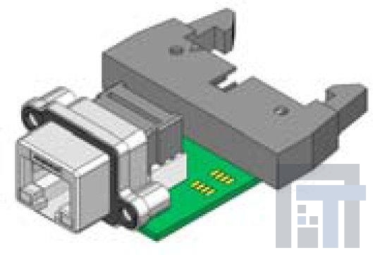 MRJ-5580-01 Модульные соединители / соединители Ethernet RJ45 PCB RECPT RA IP67 W/CABLE HEADER