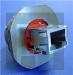 RJF2SA1G Модульные соединители / соединители Ethernet RJ45 Sq Flange Recpt Transversal Seal