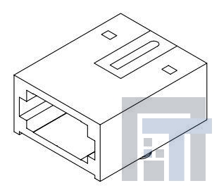 SS-610606-NF-P-1 Модульные соединители / соединители Ethernet