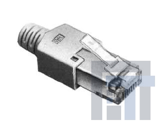 TM11AP-88P Модульные соединители / соединители Ethernet 8P M MODULAR PLG EMI NO COVER