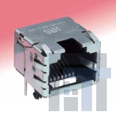 TM11APA1-88P(06) Модульные соединители / соединители Ethernet 8P M MODULAR PLG EMI STRT COVER BLACK