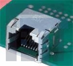 TM11R-5M2-88-LP Модульные соединители / соединители Ethernet CAT5E MOD JACK 8-8 PCB