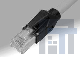 TM22P-88P Модульные соединители / соединители Ethernet LAN TRANSMISSION MOD PLUG NO SHIELD