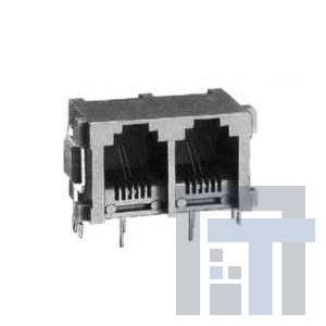 TM2REA-1212(50) Модульные соединители / соединители Ethernet 2 X 6-6SIDE ENTRY PC JACK