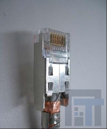 TM31P-TM-88P(02) Модульные соединители / соединители Ethernet WIRE GUIDE FOR TM31P