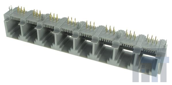 TM5RJ1-4848(50) Модульные соединители / соединители Ethernet 8 X 6-6SIDE ENTRY PC JACK