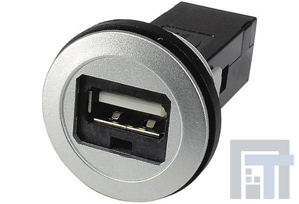 09454521901 USB-коннекторы har-port USB 2.0 A-A coupler