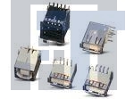 10033527-N3212MLF USB-коннекторы 5P SURF MNT RECEPT SINGLE STACK
